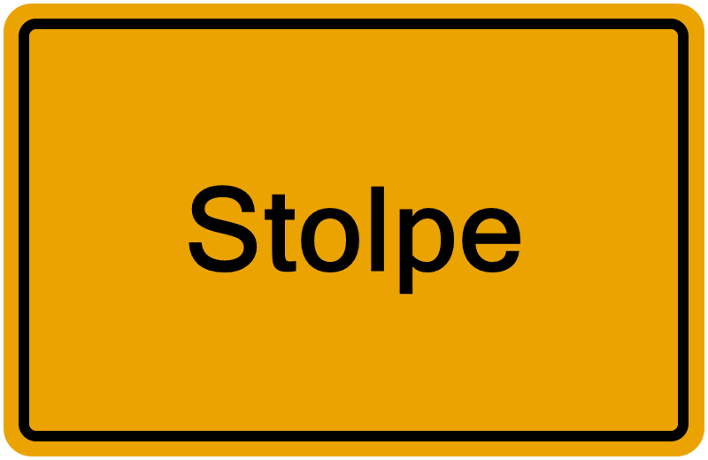 Handelsregisterauszug Stolpe