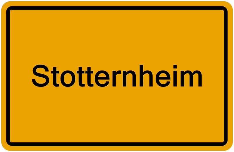 Handelsregisterauszug Stotternheim