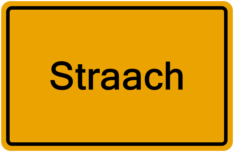 Handelsregisterauszug Straach