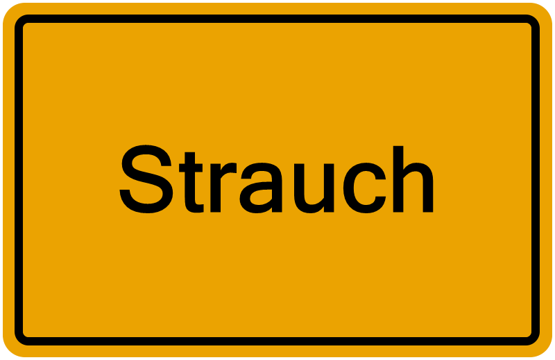 Handelsregisterauszug Strauch