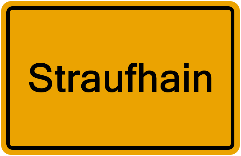 Handelsregisterauszug Straufhain