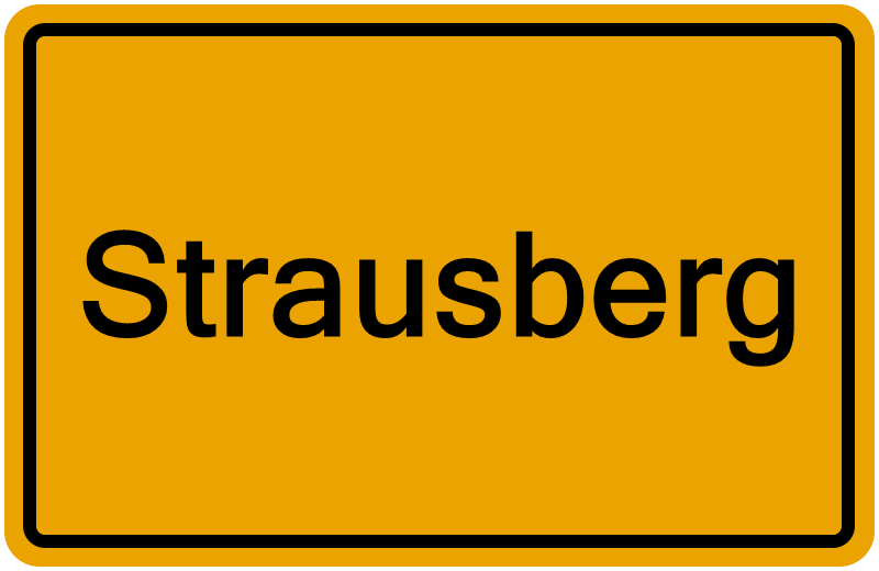 Handelsregisterauszug Strausberg