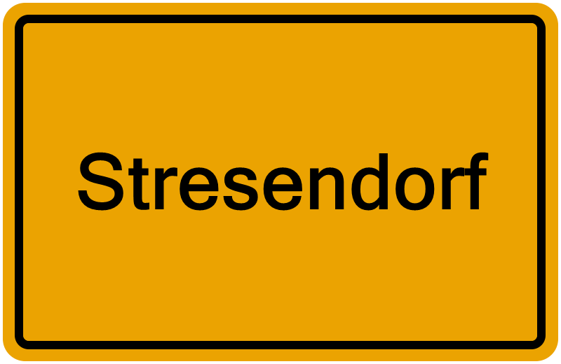 Handelsregisterauszug Stresendorf