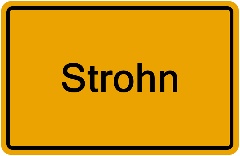 Handelsregisterauszug Strohn