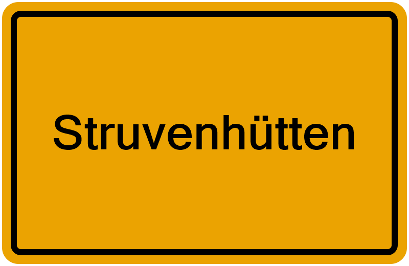 Handelsregisterauszug Struvenhütten