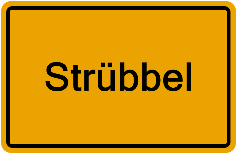 Handelsregisterauszug Strübbel