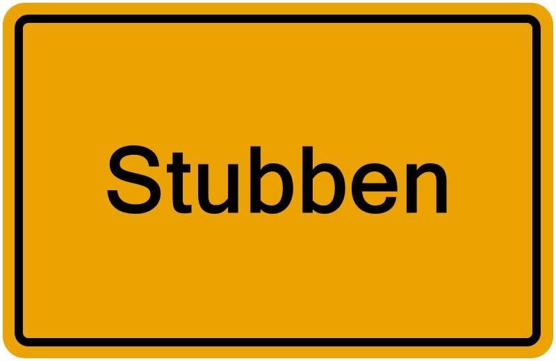 Handelsregisterauszug Stubben