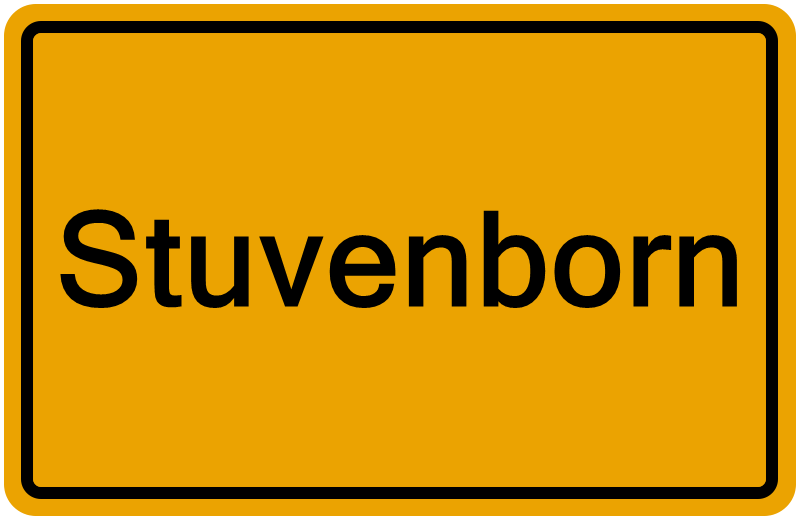 Handelsregisterauszug Stuvenborn