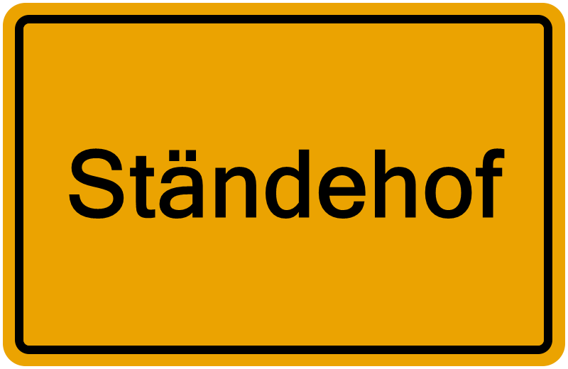 Handelsregisterauszug Ständehof