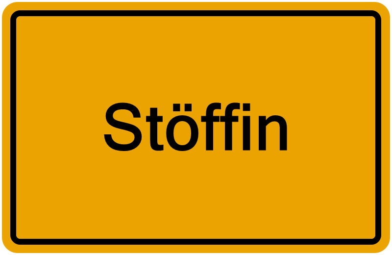 Handelsregisterauszug Stöffin