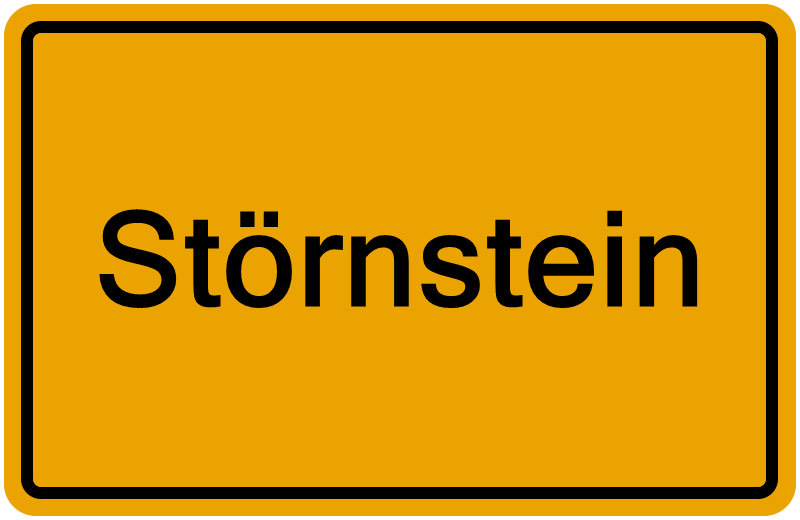 Handelsregisterauszug Störnstein