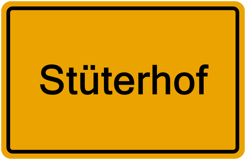 Handelsregisterauszug Stüterhof