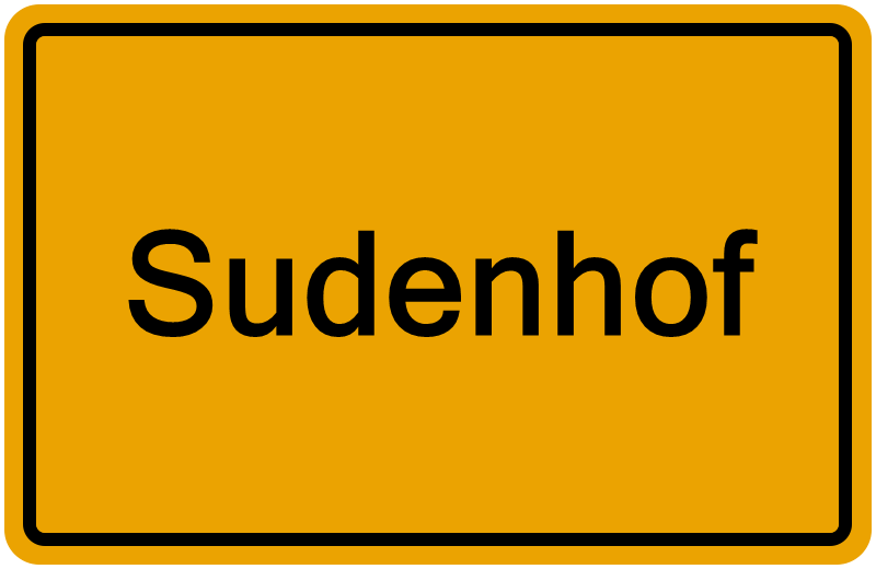 Handelsregisterauszug Sudenhof