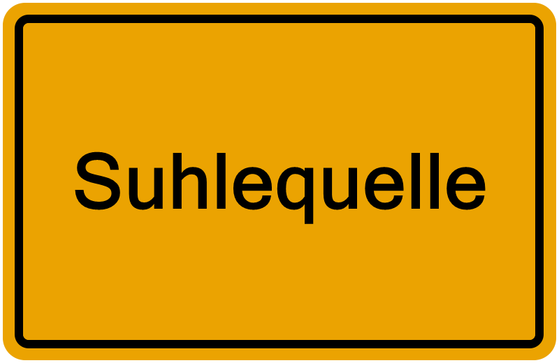 Handelsregisterauszug Suhlequelle