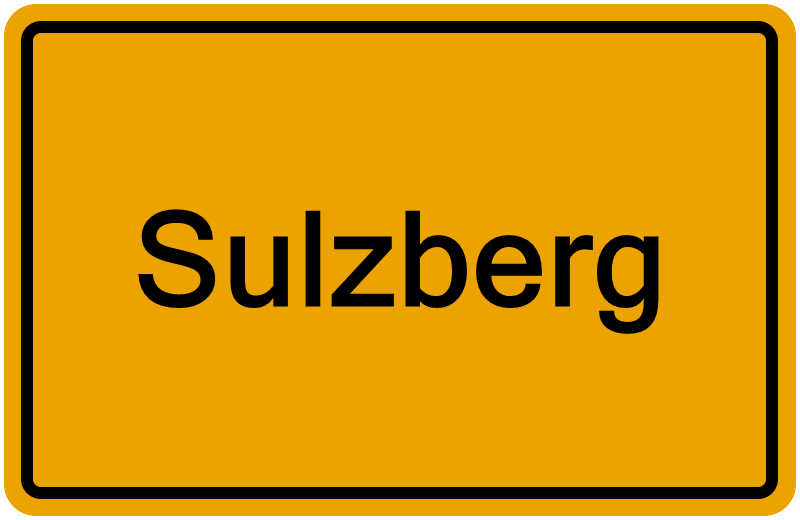 Handelsregisterauszug Sulzberg