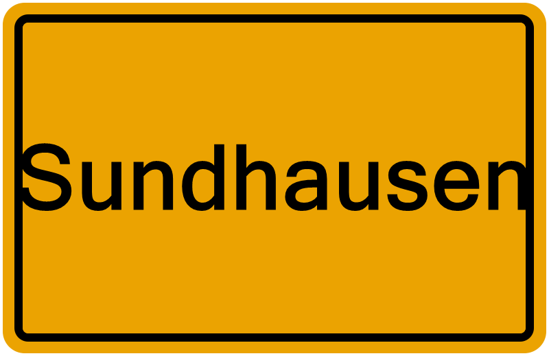 Handelsregisterauszug Sundhausen