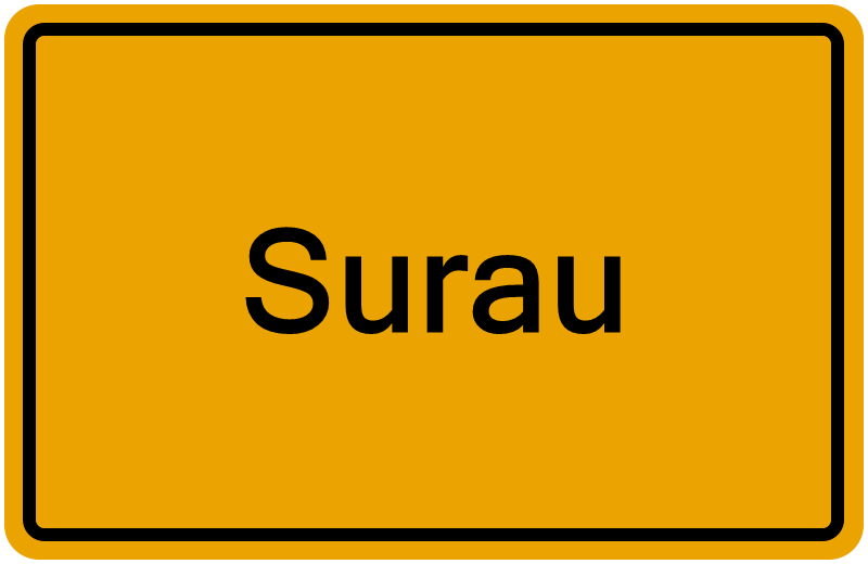 Handelsregisterauszug Surau