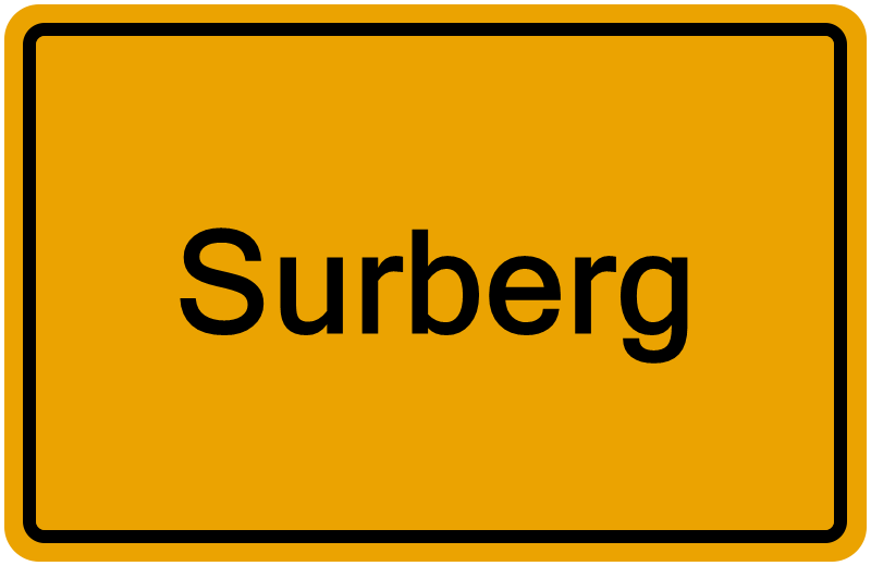 Handelsregisterauszug Surberg