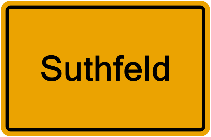Handelsregisterauszug Suthfeld