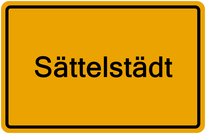 Handelsregisterauszug Sättelstädt