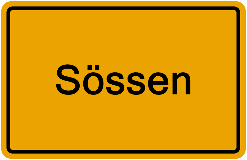 Handelsregisterauszug Sössen