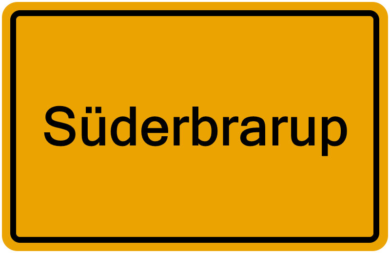 Handelsregisterauszug Süderbrarup