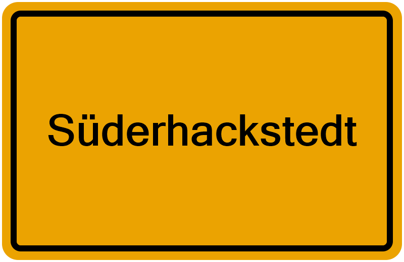 Handelsregisterauszug Süderhackstedt