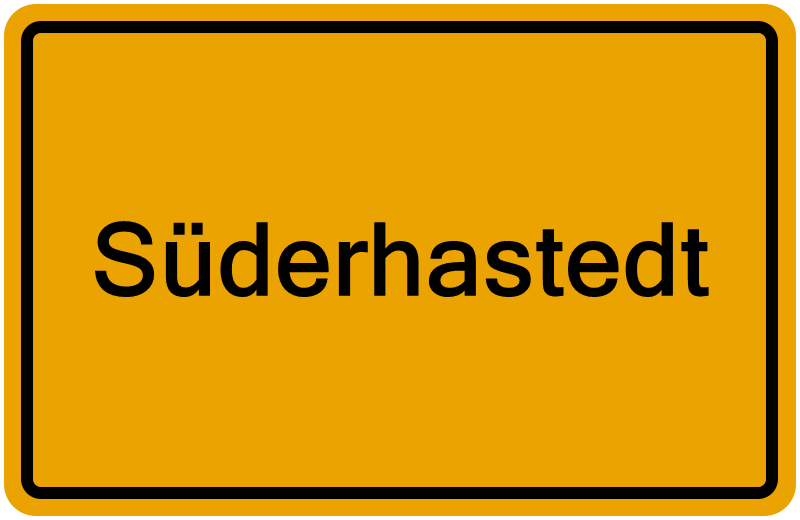 Handelsregisterauszug Süderhastedt