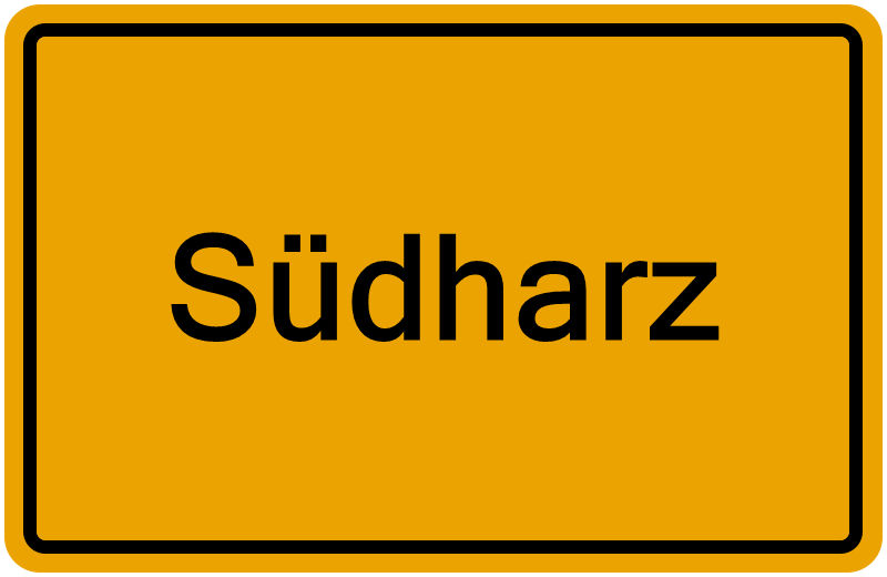 Handelsregisterauszug Südharz