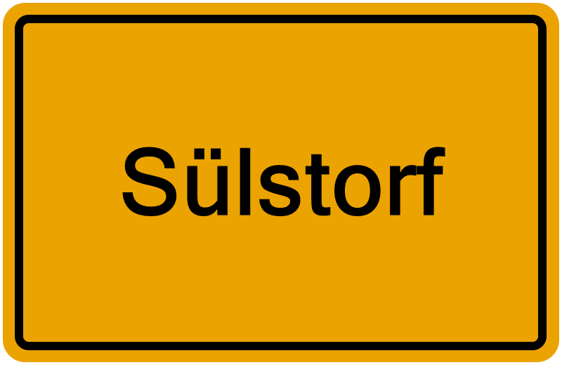 Handelsregisterauszug Sülstorf