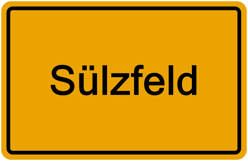 Handelsregisterauszug Sülzfeld
