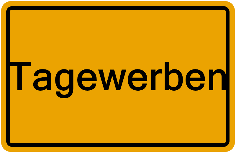 Handelsregisterauszug Tagewerben