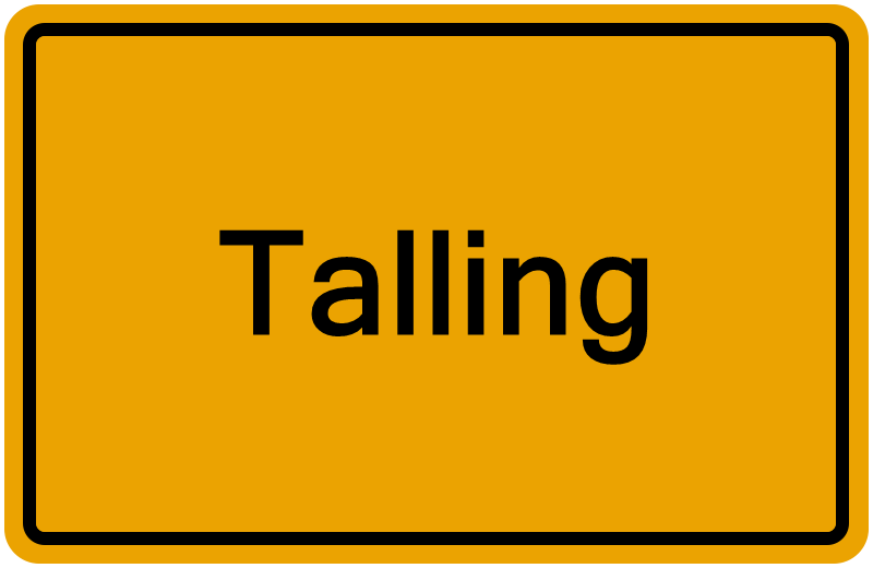 Handelsregisterauszug Talling