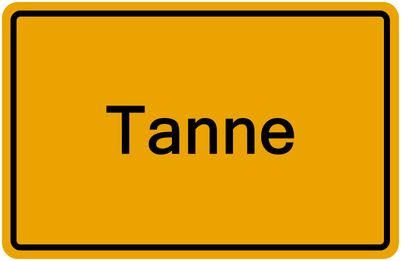 Handelsregisterauszug Tanne