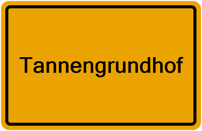 Handelsregisterauszug Tannengrundhof
