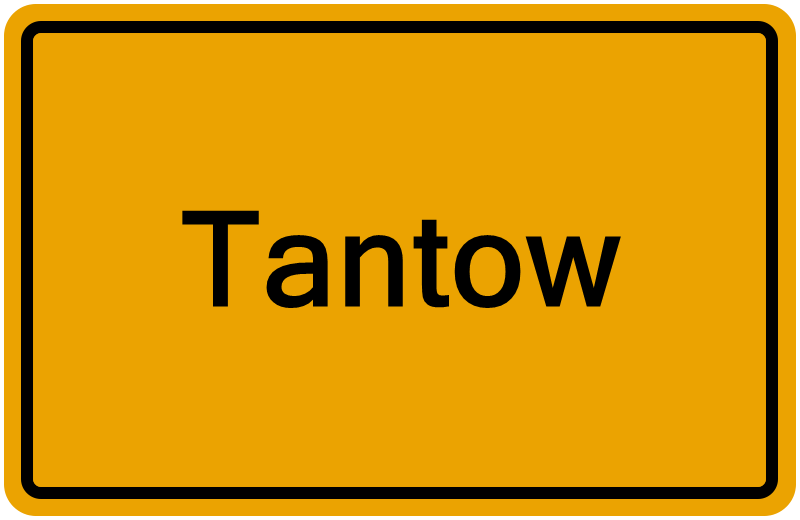 Handelsregisterauszug Tantow