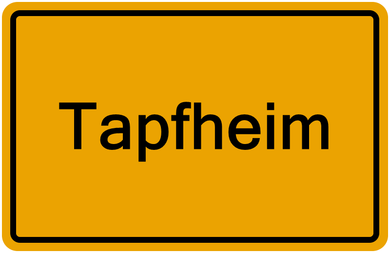 Handelsregisterauszug Tapfheim