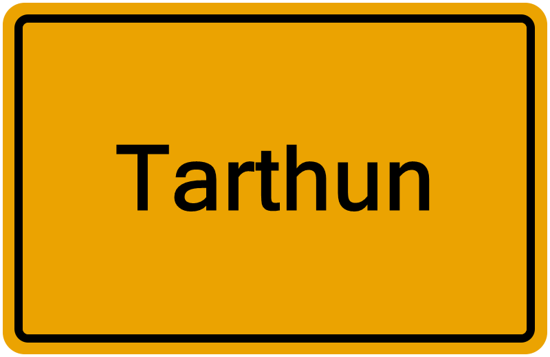 Handelsregisterauszug Tarthun