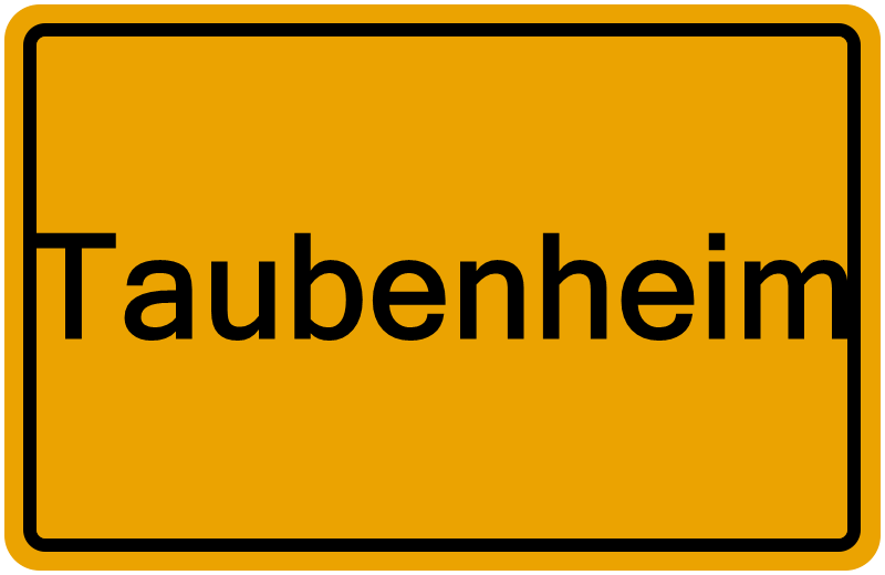 Handelsregisterauszug Taubenheim
