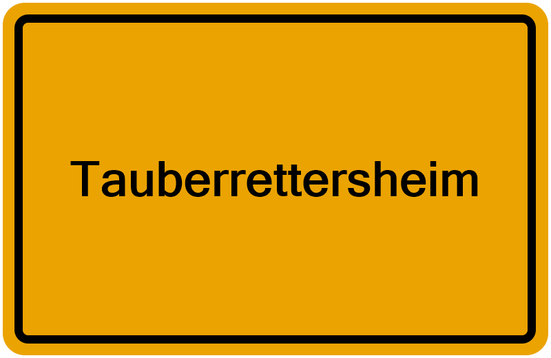 Handelsregisterauszug Tauberrettersheim