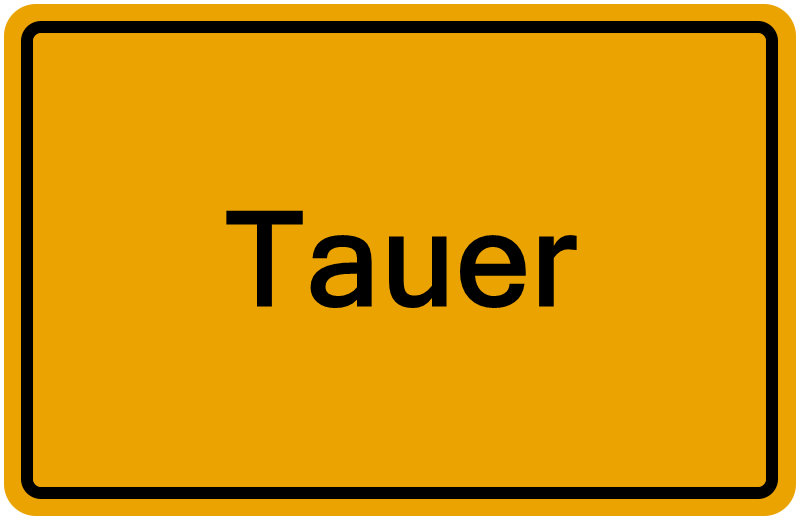 Handelsregisterauszug Tauer
