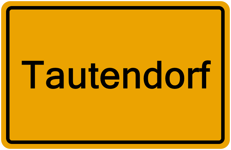 Handelsregisterauszug Tautendorf