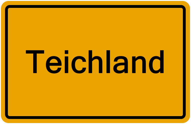 Handelsregisterauszug Teichland