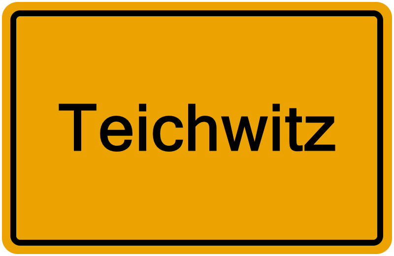 Handelsregisterauszug Teichwitz