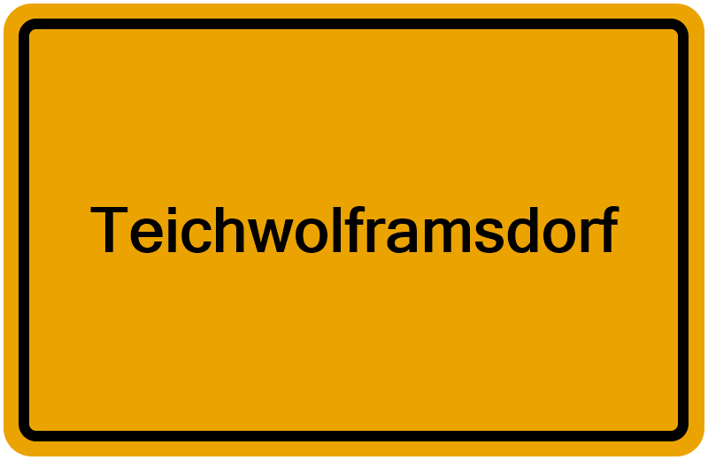 Handelsregisterauszug Teichwolframsdorf
