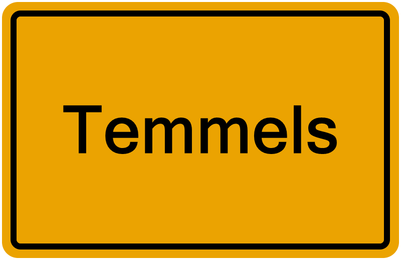 Handelsregisterauszug Temmels