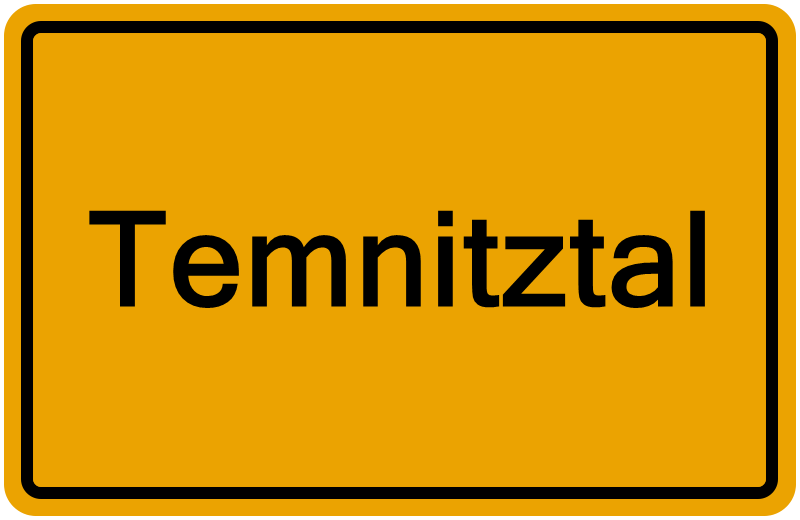 Handelsregisterauszug Temnitztal