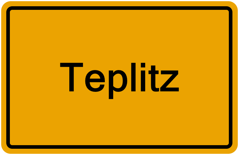 Handelsregisterauszug Teplitz