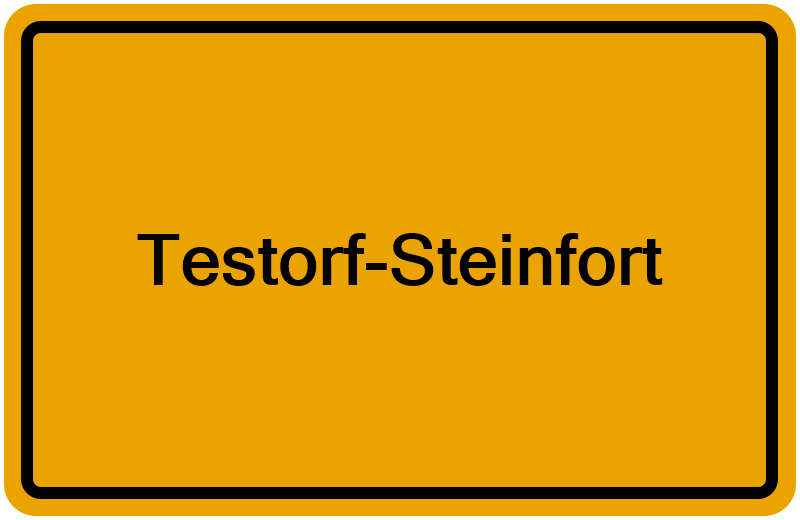 Handelsregisterauszug Testorf-Steinfort