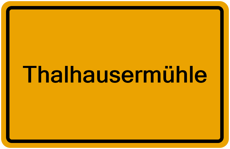 Handelsregisterauszug Thalhausermühle